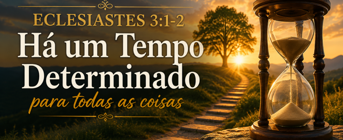 Eclesiastes 3:1-2: Há um Tempo Determinado para Todas as Coisas